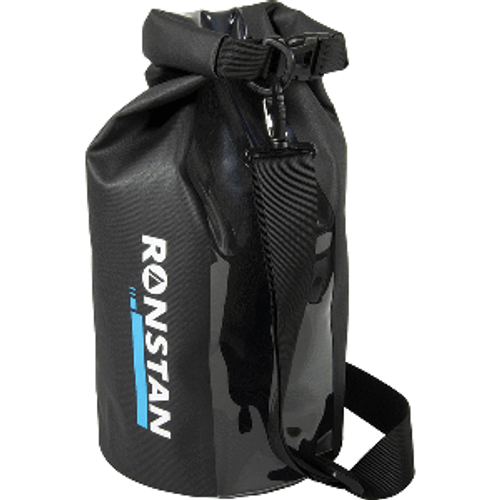 Ronstan Dry Roll Top - 10L Bag - Black w/Window RF4012