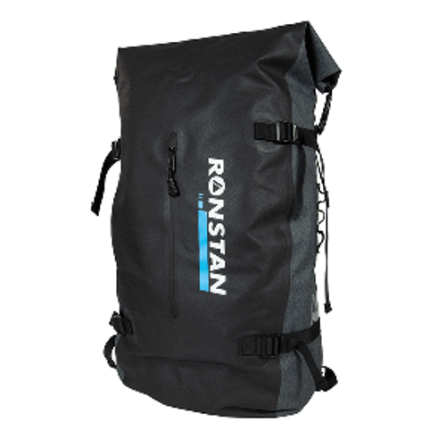 Ronstan Dry Roll Top - 55L Backpack - Black &amp; Grey RF4014