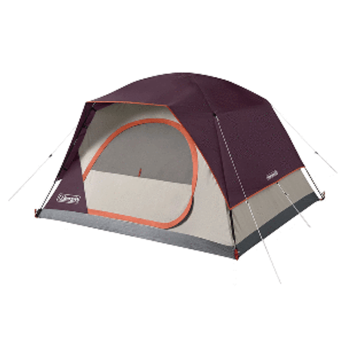 Coleman Skydome&trade; 4-Person Camping Tent - Blackberry 2154684