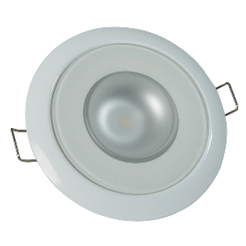 Lumitec Mirage Flush Mount Down Light Spectrum RGBW - White Housing 113127