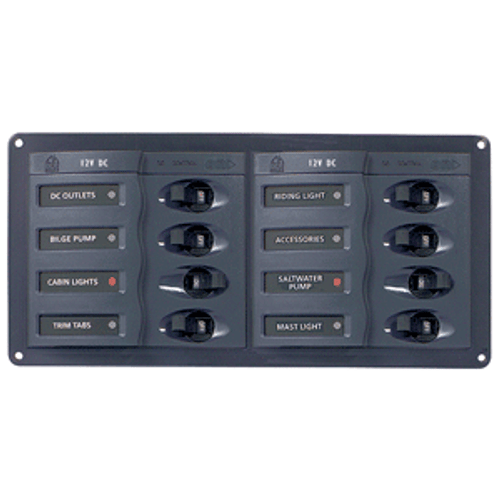 BEP DC Panel - 8-Way - Horizontal 901H