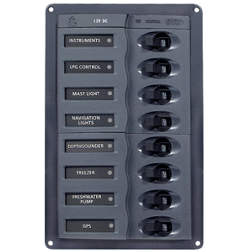 BEP DC Panel - 8-Way - Vertical 901V