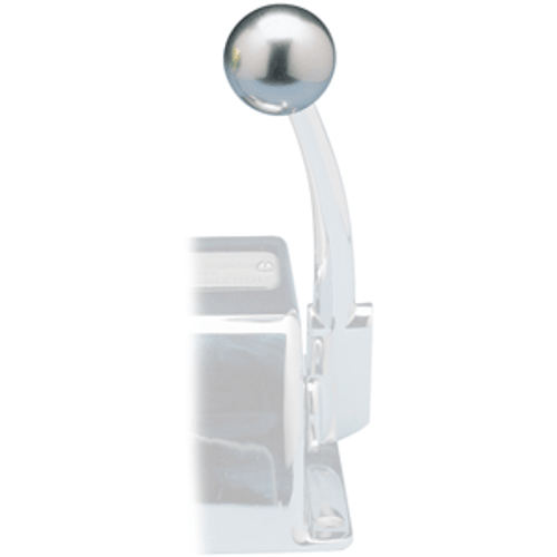 Rupp Control Knob Silver For Morse Controls (3/8-24 Thread) 03-1226-23S