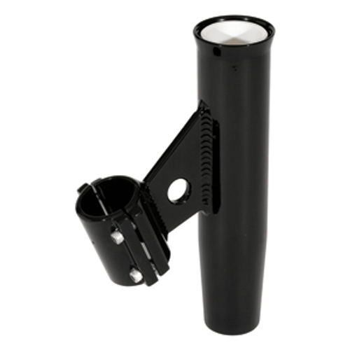 Lee's Clamp-On Rod Holder - Black Aluminum - Vertical Mount - Fits 1.900" O.D. Pipe RA5004BK