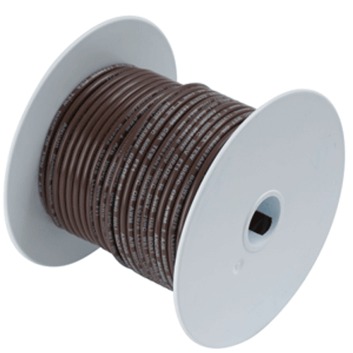 Ancor Brown 18 AWG Tinned Copper Wire - 250' 100225