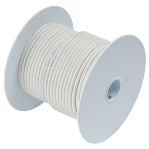 Ancor White 18 AWG Tinned Copper Wire - 500' 100950