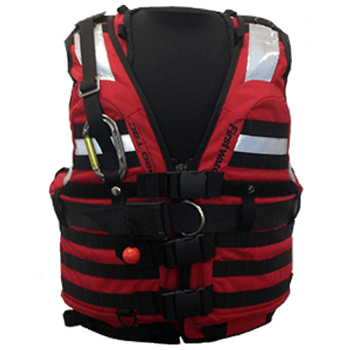 First Watch HBV-100 High Buoyancy Rescue Vest - Red - Medium to XL HBV-100-RD-M-XL