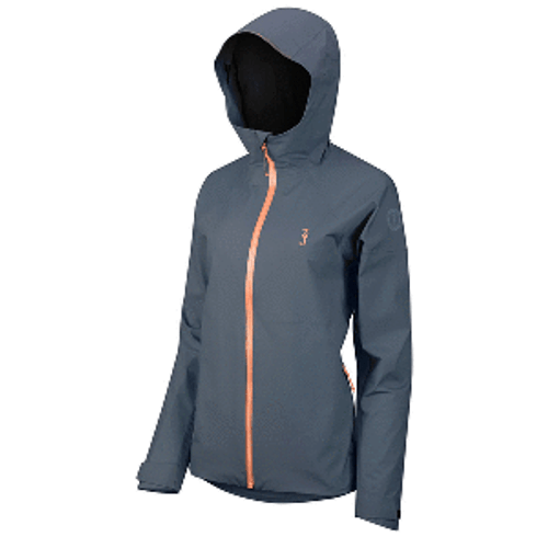 Mustang Women&#39;s Callan Waterproof Jacket - Admiral Gray - Medium MJ2950-191-M-240