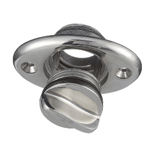 Attwood Stainless Steel Garboard Drain Plug - 7/8" Diameter 7557-7