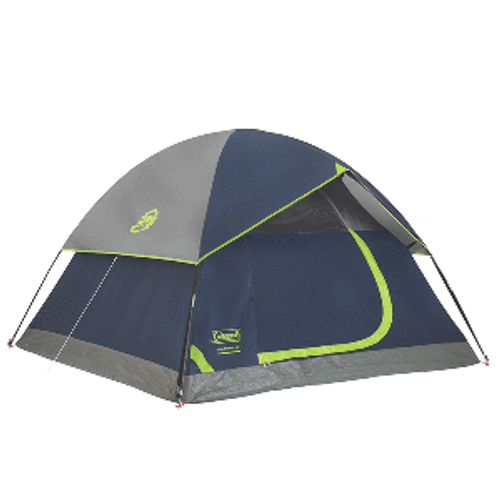 Coleman Sundome&reg; 4-Person Camping Tent - Navy Blue &amp; Grey 2000035697