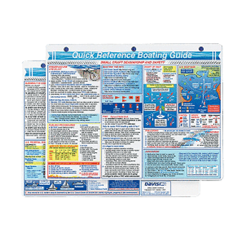 Davis Quick Reference Boating Guide Card 128