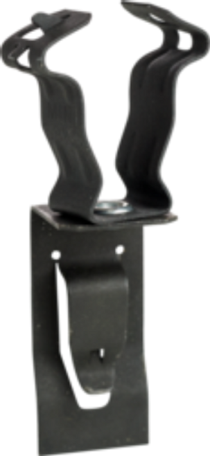 Minerallac TBKC1234 T-Bar Clip with Conduit Clip Black Phosphate Spring Steel