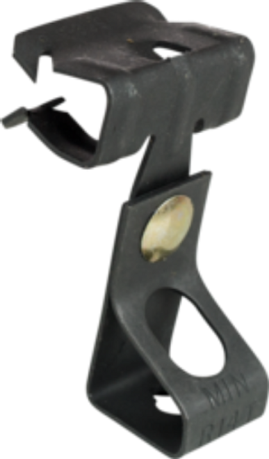Minerallac R51614T Flange Clamp with Rod Hanger Zinc Phosphate Oil Spring Steel