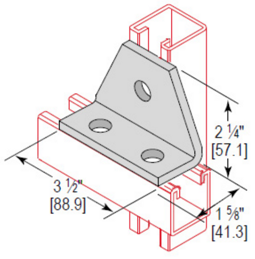 Minerallac CAGX3HEG Angle Fitting