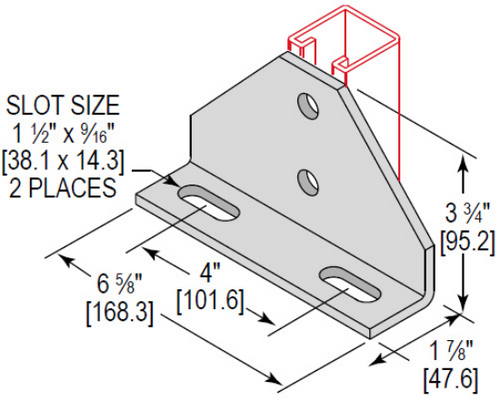 Minerallac CAAG4H662EG Angle Fitting