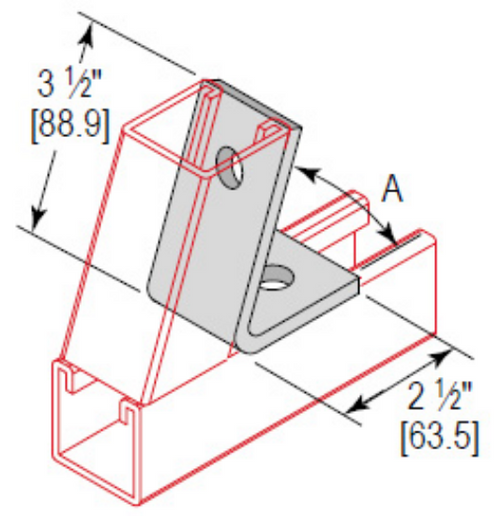 Minerallac CAC2H45EG Angle Fitting