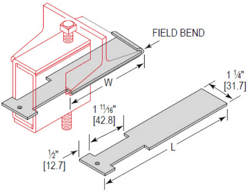 Minerallac BCAS9EG Beam Clamp