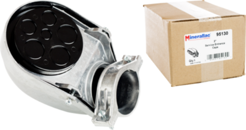 Minerallac 95136 Service Entrance Cap Aluminum