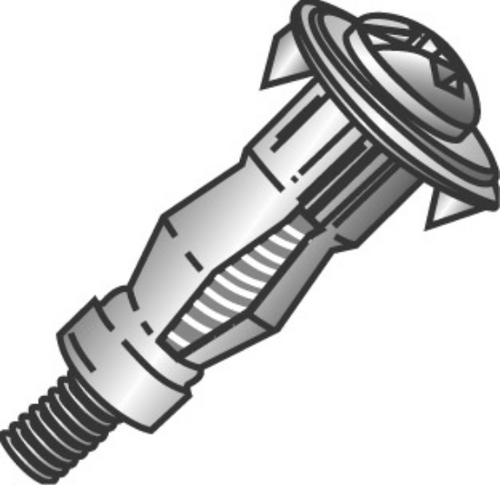 Minerallac 60026 Hollow Wall Anchor Zinc Plated Steel