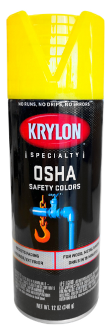 Minerallac 37476 OSHA Yellow Spray Paint