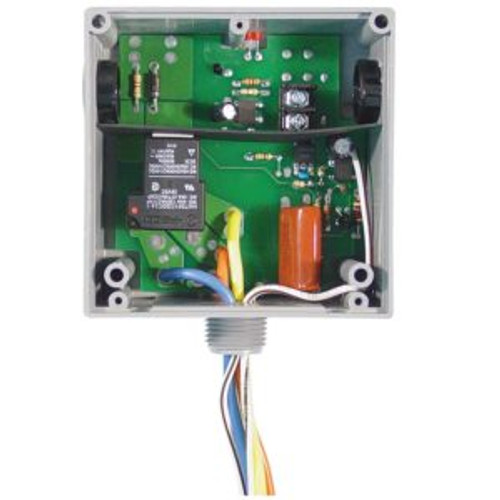 Functional Devices RIBTE02B Low Input/Optoisolated Relay, 20 Amp SPDT, 208-277 Vac Power Input, 5-25 Vac/dc Control Input, Hi/Lo Voltage Separation, NEMA 1 Housing