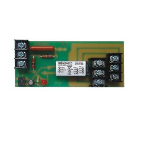 Functional Devices RIBM2401D Pilot Relay, 10 Amp DPDT, 24 Vac/dc/120 Vac Coil, 4.00" Track Mount