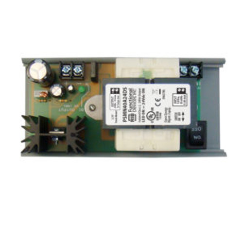 Functional Devices PSMN40A24DS DC Power Supply, Isolated Linear, 120 Vac to 24 Vdc, 1 Amp Output, 2.75" Track Mount