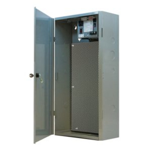 Functional Devices MHP3904100AB10 Single 100 VA Power Supply, Perforated Steel Subpanel Mounted, 12.5" x 24.5" x 6.5" Metal Enclosure
