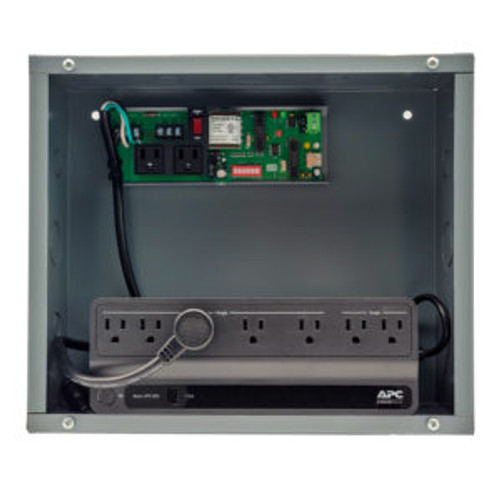 Functional Devices PSH600-UPS-BC 600 VA UPS Backup Power Control Center, BACnet MS/TP Network, 12" x 14" x 6" Metal Enclosure