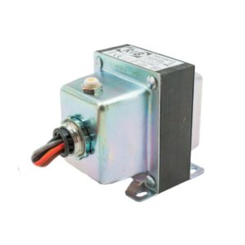 Functional Devices TR40VA013 Transformer, 40 VA, 480/277/240/208 to 120 Vac, Circuit Breaker, Foot and Single Threaded Hub Mount