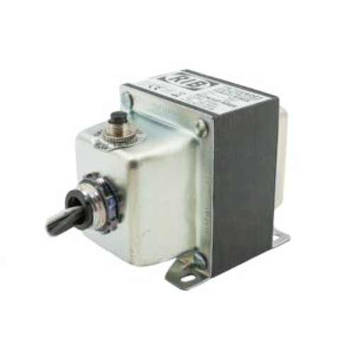 Functional Devices TR75VA001 Transformer, 75 VA, 120 to 24 Vac, Circuit Breaker, Foot and Single Threaded Hub Mount