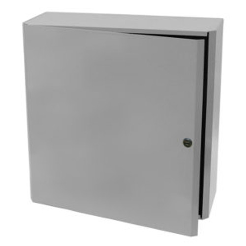 Functional Devices MH5504L-L4 Metal Housing, NEMA 1, 25.0" H x 25.0" W x 9.5" D with SP5504L Sub-Panel, Coin Latch