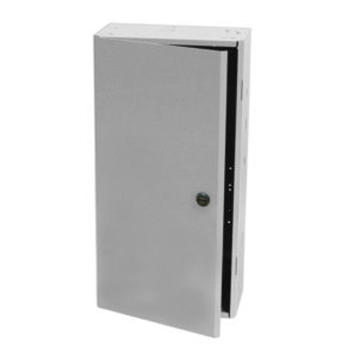 Functional Devices MH3804L-L4 Metal Housing, NEMA 1, 24.5" H x 12.5" W x 6.5" D with SP3804L Sub-Panel, Coin Latch