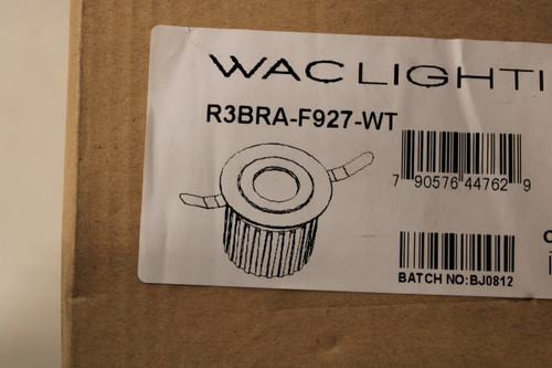 Wac Lighting R3BRA-F927-WT Recessed Lighting EA