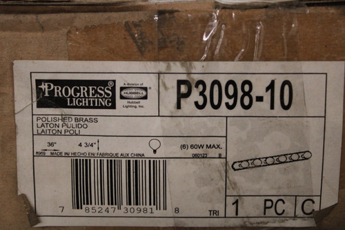 Progress Lighting P3098-10 Other Lighting Fixtures/Trim/Accessories EA
