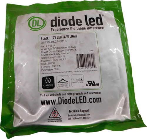 Diode LED DI-12V-BL27-8016 LED Bulbs Tape Light 12V