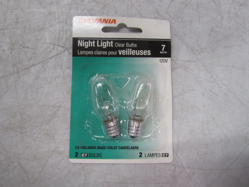 Sylvania 7C7/BL/2PK Miniature and Specialty Bulbs 2BOX