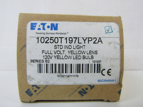 Eaton 10250T197LYP2A Indicating Light LED 120V Yellow