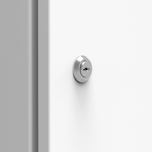 nVent Hoffman ALL503 Locks Wall Mounted Enclosures, ALL, 30x30x36mm, Chrome Plt, Steel