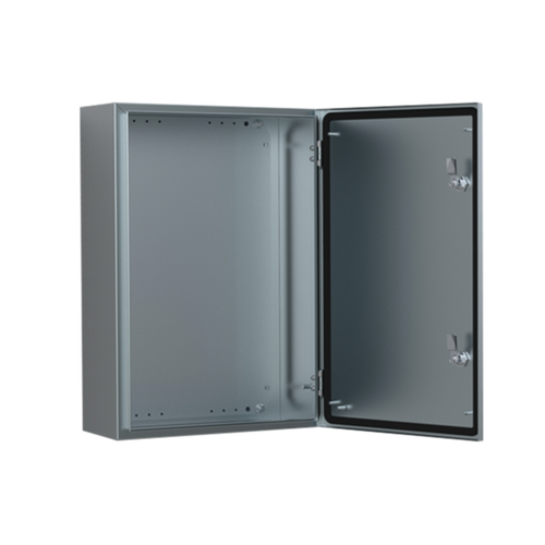 nVent Hoffman ASR0606021 Single Door Enclosure, ASR, 600x600x210mm, Brushed, Stainless 304