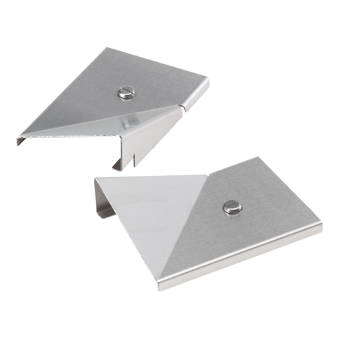 nVent Hoffman CTS33TCLSS Transition Cover Sloped to Flat Left Hand CleanTray, 3.00x3.00, Brushed, SS304