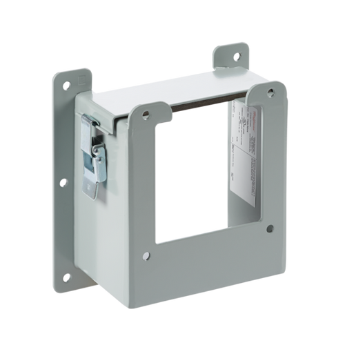 nVent Hoffman F126LRE44 Reducer Lay-in Hinged Cover, 12x6 to 4x4, Gray, Steel