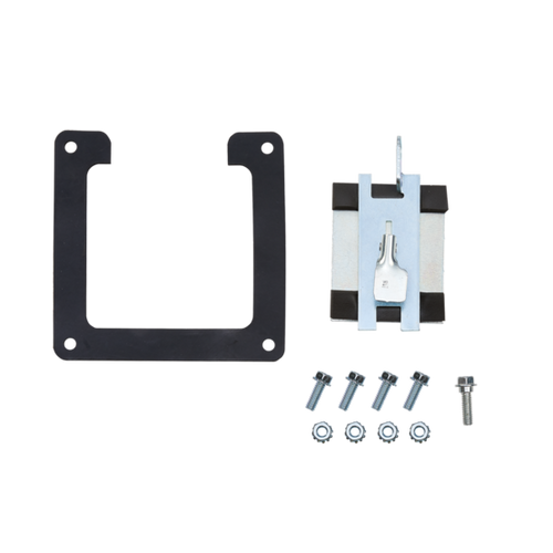 nVent Hoffman F22LSGQR Quick-Release Flat Sealing Plate Lay-in Hinged-Cover, 2.50x2.50, Gray, Steel