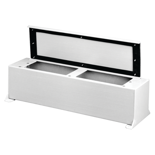 nVent Hoffman F6648FG Wiring Trough NEMA Type 12 and 3R, 6.00x6.00x48.00, Gray, Fiberglass