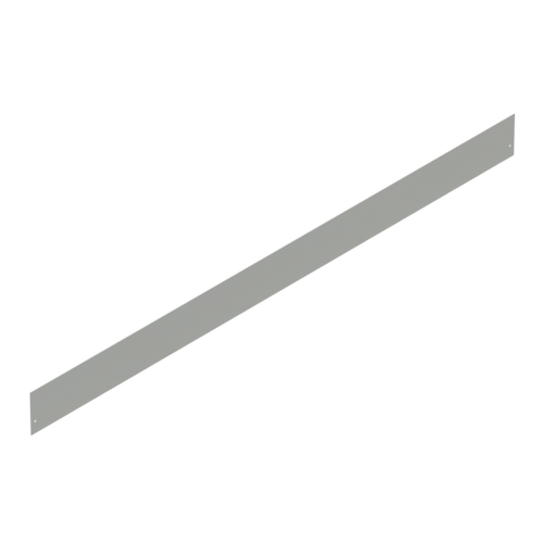 nVent Hoffman F66B560 Barrier Kit 2 or 3-Compartment, fits 6.00x6.00, Gray, Steel