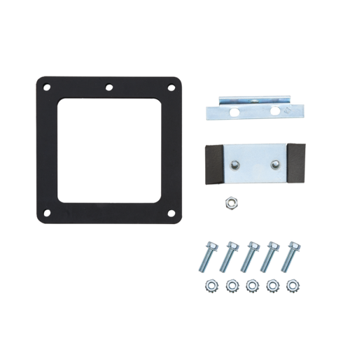 nVent Hoffman F66LSAG Sealing Plate 90-Degree Angle Lay-in HC Type 12 and 3R, 6.00x6.00, Gray, Steel