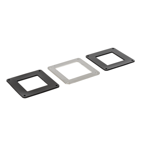 nVent Hoffman F66WBFG Box Connector, 6.00x6.00, Epoxy Coated, Fiberglass