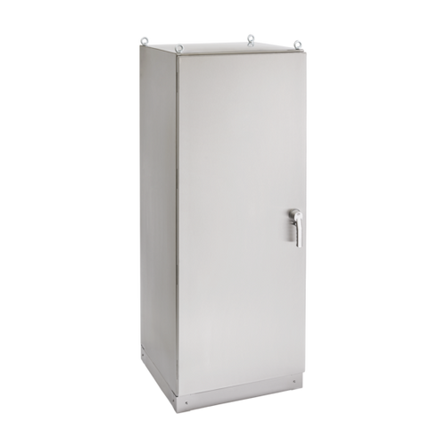 nVent Hoffman FS180654SHP0 FS66S Freestand Single Access 3Pt Latch 4X 12g, 1879x618x485mm, Brushed, SS304