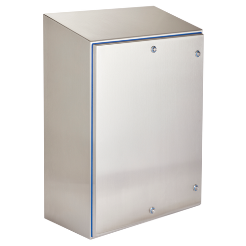 nVent Hoffman HSDH363012SS HyShed Hinge Cover Enclosures Type 4X, 36.00x30.00x12.00, Stainless Steel 304