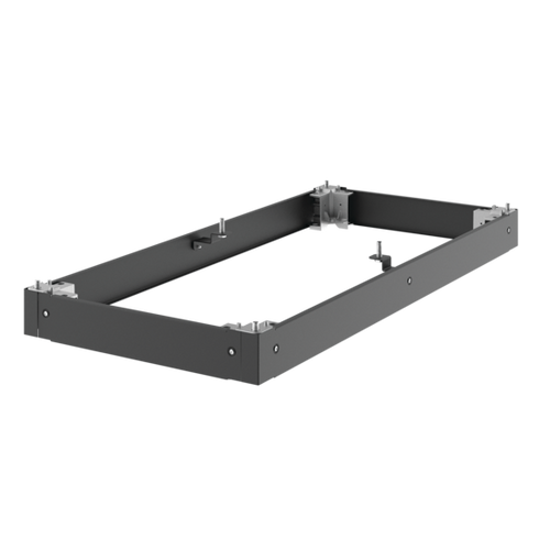 nVent Hoffman P2BP2165 ProLine G2 200-mm Plinth Bases, fits 1600x500mm, Black, Steel